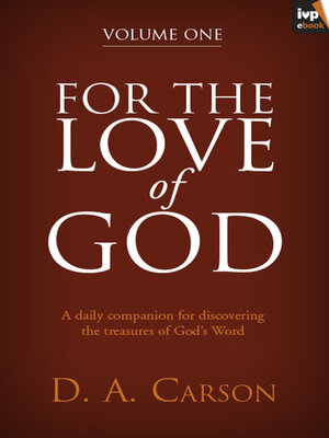 cover image of For the Love of God, Volume 1